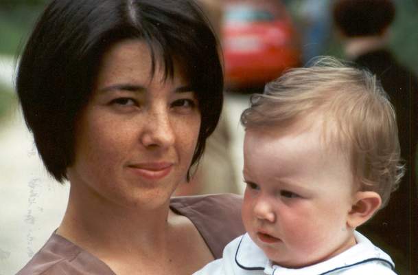 Mutter Lenka und Tochter Katarína.